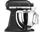 KitchenAid Artisan 5KSM175PSEBK Küchenmaschine – 4,8 L, 300 W, 10 Geschwindigkeiten, Gusseisen Schwarz