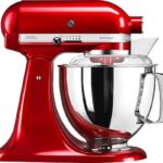 KitchenAid Artisan 5KSM175PSECA Küchenmaschine – 4,8 L, 300 W, 10 Geschwindigkeiten, Empire Red