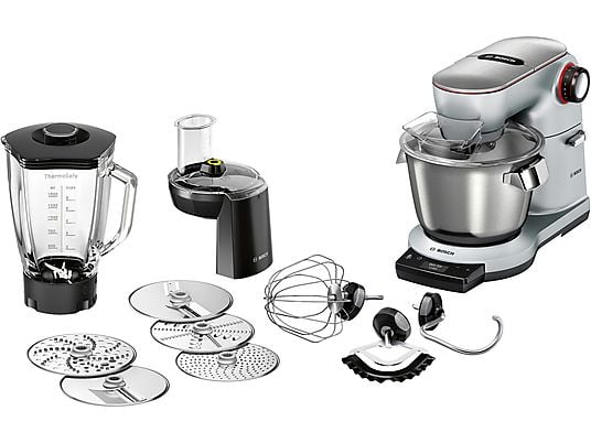 ASSET_MP_106574933 Bosch OptiMUM MUM9DT5S41 Küchenmaschine – 5,5 L, 1500 W, 7 Stufen, SensorControl Plus, Platin/Silber – Bild 1