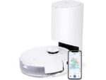 ECOVACS DEEBOT T9+ Saug-Wischroboter 3.000 Pa, TrueDetect 3D 2.0, Auto-Empty-Station, OZMO Pro 2.0 Vibrationswischen & integrierter Lufterfrischer