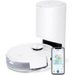 ECOVACS DEEBOT T9+ Saug-Wischroboter 3.000 Pa, TrueDetect 3D 2.0, Auto-Empty-Station, OZMO Pro 2.0 Vibrationswischen & integrierter Lufterfrischer