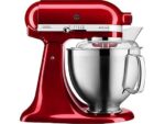KitchenAid Artisan Premium 5KSM185PSECA Küchenmaschine – 4,8 L, 300 W, 10 Geschwindigkeiten, Empire Red