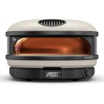 Gozney Arc XL Gas-Pizzaofen – 500 °C, 40 cm Pizzastein, seitlicher Brenner mit rollender Flamme, digitales Thermometer, Crème
