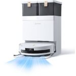 ECOVACS DEEBOT T50 MAX PRO OMNI Saug-Wischroboter 18.500 Pa, BLAST-Technologie, ausfahrbare Seitenbürste & 18 mm Mopp-Anhebung