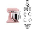 KitchenAid Artisan 5KSM175 Beginner-Set Küchenmaschine – 4,8 L, 300 W, 10 Geschwindigkeiten, Altrosa – Bild 2