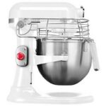 KitchenAid Pro 5KSM7990XEWH Küchenmaschine – 6,9 L, 325 W, 10 Geschwindigkeiten, Schüsselheber, Weiß