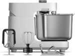 Ooni Halo Pro Spiralkneter – 7 L, 750 W, 58 Geschwindigkeiten, Spiral-Knettechnologie, Polarweiß