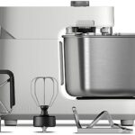 Ooni Halo Pro Spiralkneter – 7 L, 750 W, 58 Geschwindigkeiten, Spiral-Knettechnologie, Polarweiß