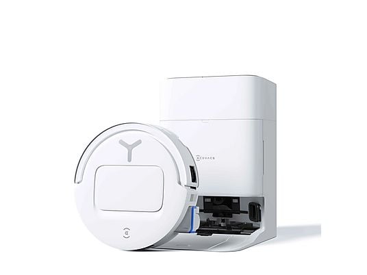 ASSET_MP_163394248 ECOVACS DEEBOT T80 OMNI Saug-Wischroboter 18.000 Pa, OZMO ROLLER Walze, ZeroTangle 3.0 & OMNI-Station mit 75°C Heißwasserreinigung Weiß – Bild 1