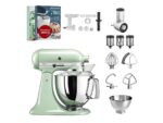 KitchenAid Artisan 5KSM175PSEPT Küchenmaschine – 4,8 L, 300 W, 10 Geschwindigkeiten, Pistazie