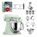 KitchenAid Artisan 5KSM175PSEPT Küchenmaschine – 4,8 L, 300 W, 10 Geschwindigkeiten, Pistazie