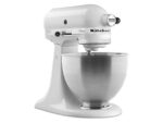 KitchenAid Classic 5K45SSEFW Küchenmaschine – 4,3 L, 275 W, 10 Geschwindigkeiten, Matt Weiß – Bild 2