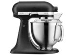 KitchenAid Artisan Premium 5KSM185PSEBK Küchenmaschine – 4,8 L, 300 W, 10 Geschwindigkeiten, Gusseisen Schwarz