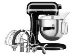 KitchenAid Artisan Bowl-Lift 5KSM70SHXEOB Küchenmaschine – 6,6 L, 375 W, 11 Geschwindigkeiten, Onyx Schwarz