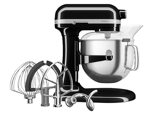 ASSET_MP_173183637 KitchenAid Artisan Bowl-Lift 5KSM70SHXEOB Küchenmaschine – 6,6 L, 375 W, 11 Geschwindigkeiten, Onyx Schwarz – Bild 1