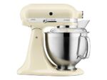 KitchenAid Artisan Premium 5KSM185PSEAC Küchenmaschine – 4,8 L, 300 W, 10 Geschwindigkeiten, Creme