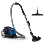 Philips PowerPro Compact FC9333/09 – beutellos, 900 W, 1,5 l Behälter, TriActive-Düse, Allergy H13-Filter, Magic Purple