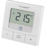 Homematic IP Wandthermostat Basic HmIP-WTH-B-2 | 3 Heizprofile | Boost-Funktion | Batteriebetrieb 5 Jahre