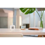 Eve Thermo Control | Externes Thermo-/Hygrometer | Matter & Thread | E-Ink-Display | Apple HomeKit | USB-C | Weiß – Bild 2