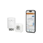 Eve Thermo Raumkomfort-Set | 1x Eve Thermo + 1x Eve Thermo Control | Matter & Thread | Apple Home | Kabellos – Bild 3
