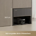 Dreame X50 Master Saugroboter schwarz – 20.000 Pa, 6 cm Hindernisüberwindung, 8-in-1-Station mit Wasseranschluss, 89 mm Bauhöhe – Bild 3