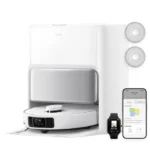 Mova P50 Pro Ultra Saugroboter weiß – 19.000 Pa, 75°C Moppwäsche, ausfahrbare Bürste & Mopp, 5200 mAh