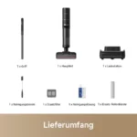 Dreame H15 Pro Heat Nass-Trocken-Sauger schwarz – 22.000 Pa, 85°C Heißwasser, 72 Min. Laufzeit, 180° flach, App – Bild 2
