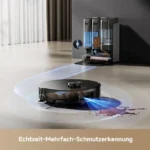 Mova Z50 Ultra Saugroboter schwarz – 19.000 Pa, HydroSync™-Wischwalze, 75°C Heißwasserreinigung, KI-Hinderniserkennung – Bild 2
