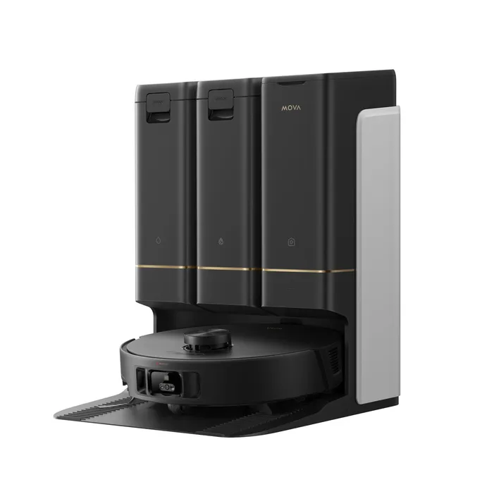 PI_561755877 Mova Z50 Ultra Saugroboter schwarz – 19.000 Pa, HydroSync™-Wischwalze, 75°C Heißwasserreinigung, KI-Hinderniserkennung – Bild 1