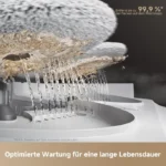 Mova V50 Ultra Complete Saugroboter schwarz – 24.000 Pa, 6 cm Hindernisüberwindung, 50°C Warmwasser, einfahrbarer Lidar – Bild 2