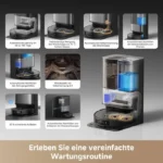 Dreame L40 Ultra AE Saugroboter schwarz – 19.000 Pa, MopExtend, TriCut Brush 3.0, 75°C Heißwasserreinigung, RGB-Kamera – Bild 2
