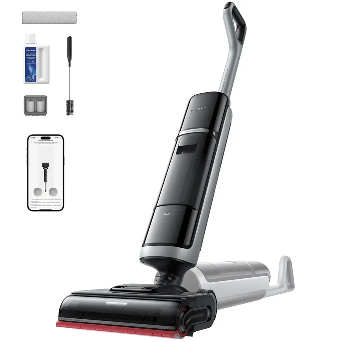 PI_582864576 Dreame H15 Pro Heat Nass-Trocken-Sauger schwarz – 22.000 Pa, 85°C Heißwasser, 72 Min. Laufzeit, 180° flach, App – Bild 1