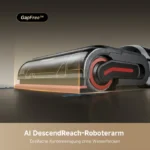Dreame H15 Pro Heat Nass-Trocken-Sauger schwarz – 22.000 Pa, 85°C Heißwasser, 72 Min. Laufzeit, 180° flach, App – Bild 2