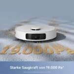 Mova E40 Ultra Saugroboter weiß – 19.000 Pa, ausfahrbarer Wischmopp, 4,5 l Frischwasser, 75 Tage autonom – Bild 2