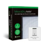 Meaco Dry Arete H13 HEPA-Ersatzfilter | Für 20L & 25L | 3er-Pack | 99,95 % Filtereffizienz | 3 Monate Laufzeit