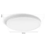 Philips Hue Devote smarte Deckenleuchte rund 43cm – RGBW, dimmbar, 2900 lm – Bild 2