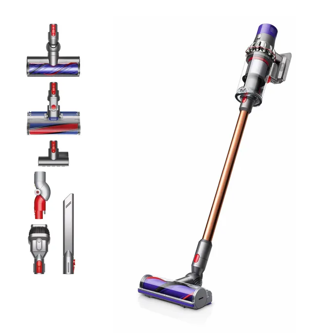 PI_757615572 Dyson Cyclone V10 Absolute Akku-Stielsauger nickel/kupfer – 150 AW, 60 Min. Laufzeit, Motorbar™-Düse, 2,6 kg, 0,77 l Behälter – Bild 1