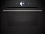 Bosch CSG7361B1 Serie 8 Einbau-Kompaktdampfbackofen 60x45 cm Air Fry WLAN Schwarz