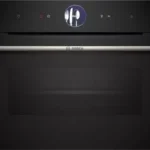Bosch CSG7361B1 Serie 8 Einbau-Kompaktdampfbackofen 60x45 cm Air Fry WLAN Schwarz