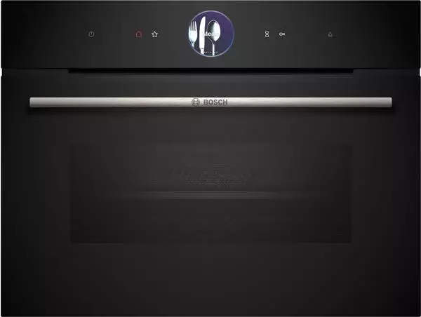 XL1_bosch-csg7361b1 Bosch CSG7361B1 Serie 8 Einbau-Kompaktdampfbackofen 60x45 cm Air Fry WLAN Schwarz – Bild 1