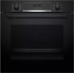 Bosch HBA574BB3 Serie 4 Einbaubackofen 60x60 Pyrolyse 3D-Heißluft Schwarz