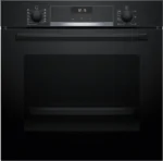 Bosch HBG537BB4 Serie 6 Einbaubackofen 60x60 Air Fry 3D Heißluft Schnellaufheizung Schwarz
