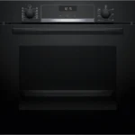 Bosch HBG537BB4 Serie 6 Einbaubackofen 60x60 Air Fry 3D Heißluft Schnellaufheizung Schwarz