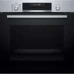 Bosch HBG578BS3 Serie 6 Einbaubackofen 60x60 Pyrolyse Air Fry 3D-Heißluft Soft Close Edelstahl