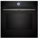 Bosch HMG776NB1 Serie 8 Einbau-Backofen mit Mikrowelle 60x60 Pyrolyse Air Fry WLAN Schwarz