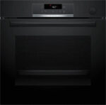 Bosch HRG532BB3 Serie 4 Einbaubackofen 60x60 mit Dampfunterstützung Air Fry Schwarz