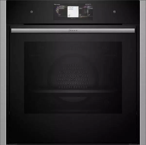 XL1_neff-b64ft33n0 NEFF B64FT33N0 N90 Einbau-Dampfbackofen 60x60 Slide&Hide Full Touch WLAN Schwarz – Bild 1