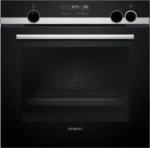 Siemens HR578GFS7F iQ500 Einbau-Backofen 60x60 mit Dampfunterstützung Pyrolyse Air Fry Edelstahl
