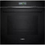 Siemens HR776G1B1 iQ700 Einbau-Backofen 60x60 mit Dampffunktion Pyrolyse Air Fry WLAN Schwarz
