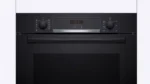 Bosch HBA574BB3 Serie 4 Einbaubackofen 60x60 Pyrolyse 3D-Heißluft Schwarz – Bild 3
